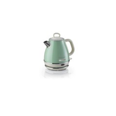 Ariete Vintage Kettle 1L Green - Stylish Retro Design for Your Kitchen | Perfect Hot Beverages!